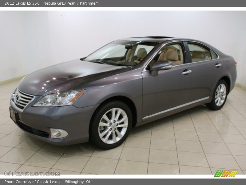 Nebula Gray Pearl / Parchment 2012 Lexus ES 350