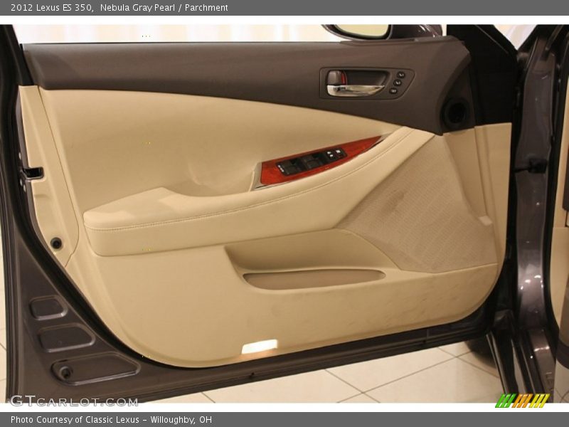 Nebula Gray Pearl / Parchment 2012 Lexus ES 350