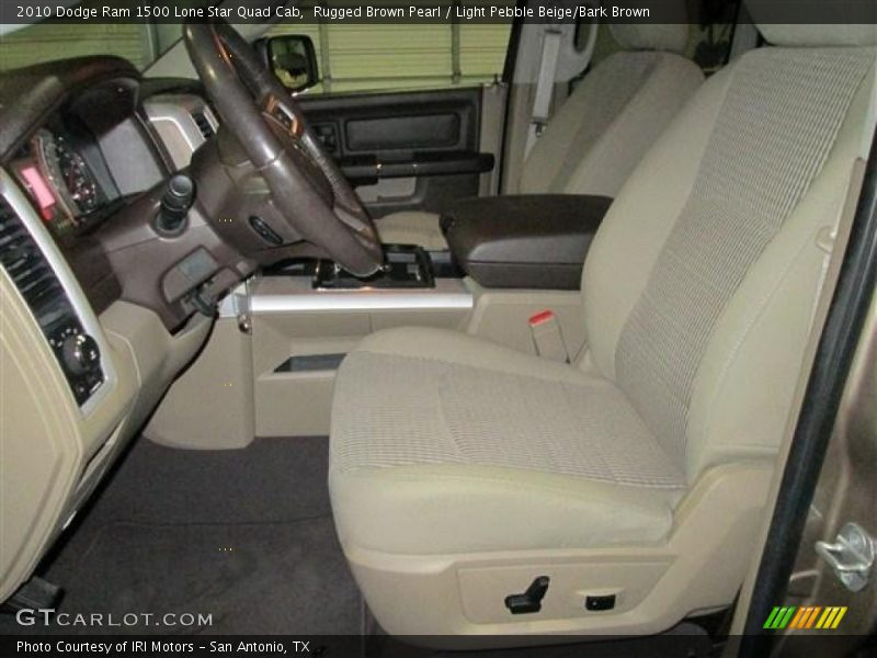 Rugged Brown Pearl / Light Pebble Beige/Bark Brown 2010 Dodge Ram 1500 Lone Star Quad Cab