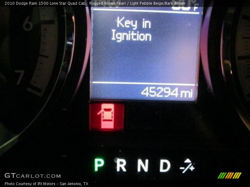 Rugged Brown Pearl / Light Pebble Beige/Bark Brown 2010 Dodge Ram 1500 Lone Star Quad Cab