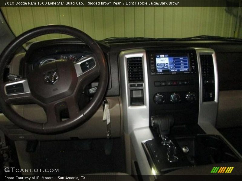 Rugged Brown Pearl / Light Pebble Beige/Bark Brown 2010 Dodge Ram 1500 Lone Star Quad Cab