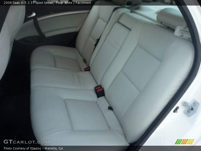 Polar White / Parchment 2006 Saab 9-5 2.3T Sport Sedan
