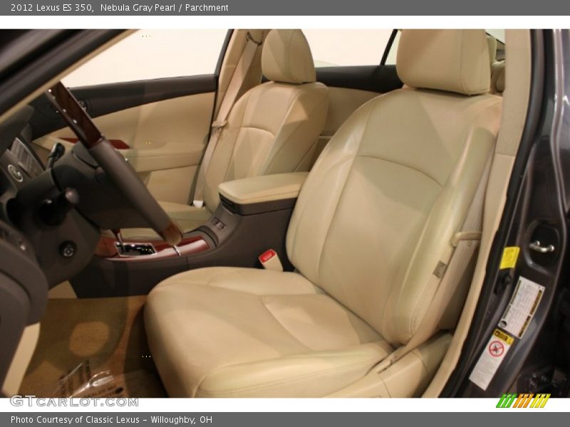 Nebula Gray Pearl / Parchment 2012 Lexus ES 350
