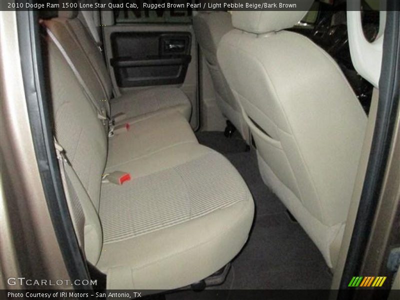 Rugged Brown Pearl / Light Pebble Beige/Bark Brown 2010 Dodge Ram 1500 Lone Star Quad Cab