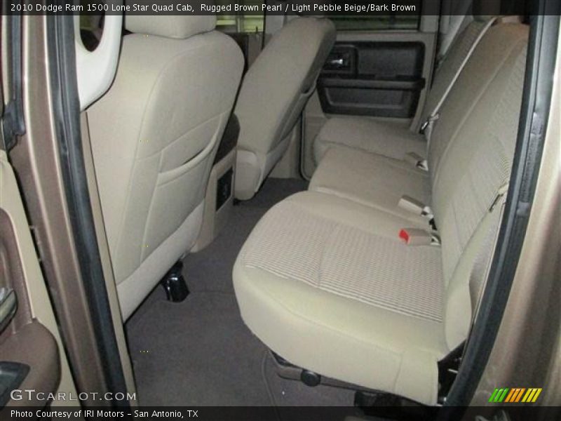 Rugged Brown Pearl / Light Pebble Beige/Bark Brown 2010 Dodge Ram 1500 Lone Star Quad Cab