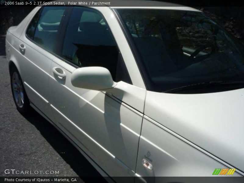 Polar White / Parchment 2006 Saab 9-5 2.3T Sport Sedan