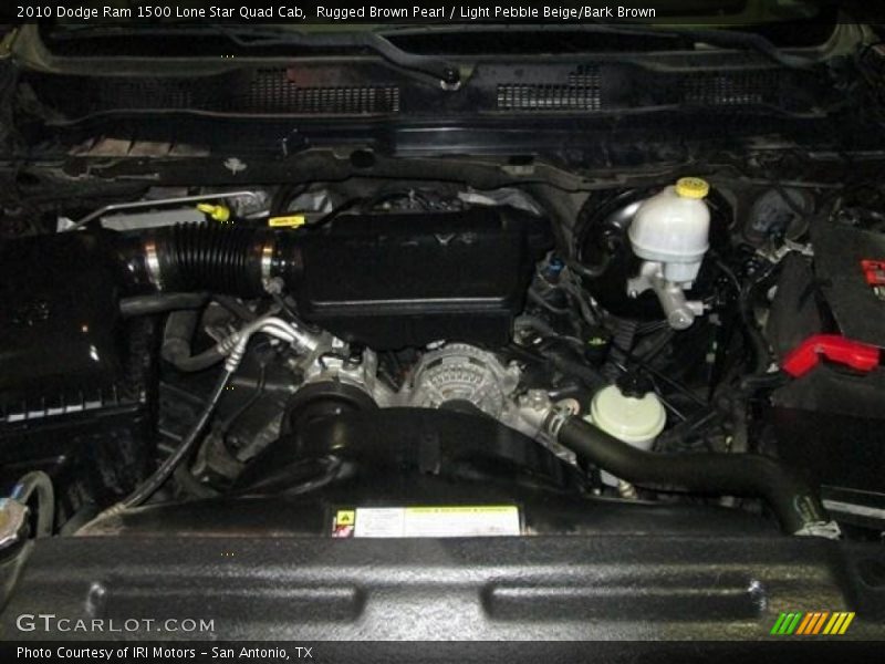 Rugged Brown Pearl / Light Pebble Beige/Bark Brown 2010 Dodge Ram 1500 Lone Star Quad Cab