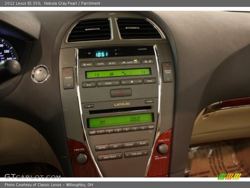 Nebula Gray Pearl / Parchment 2012 Lexus ES 350