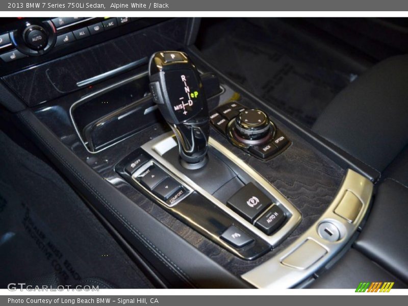 Alpine White / Black 2013 BMW 7 Series 750Li Sedan