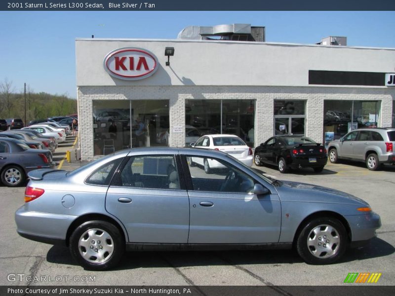 Blue Silver / Tan 2001 Saturn L Series L300 Sedan