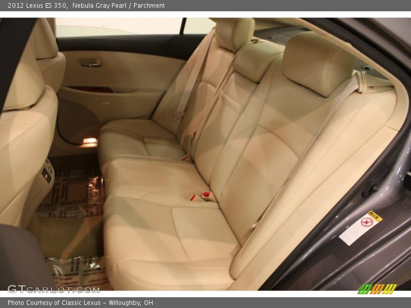Nebula Gray Pearl / Parchment 2012 Lexus ES 350