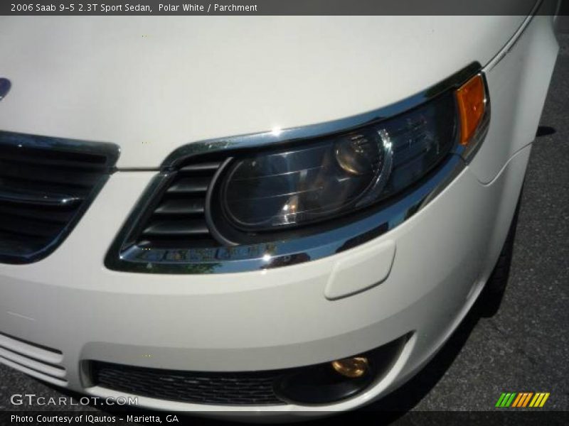 Polar White / Parchment 2006 Saab 9-5 2.3T Sport Sedan