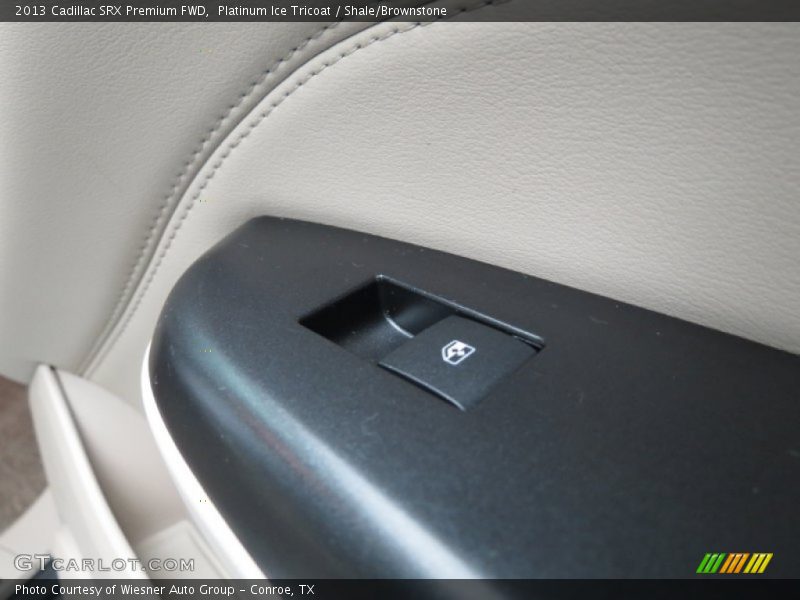 Platinum Ice Tricoat / Shale/Brownstone 2013 Cadillac SRX Premium FWD