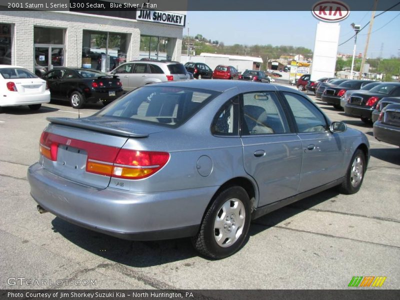 Blue Silver / Tan 2001 Saturn L Series L300 Sedan