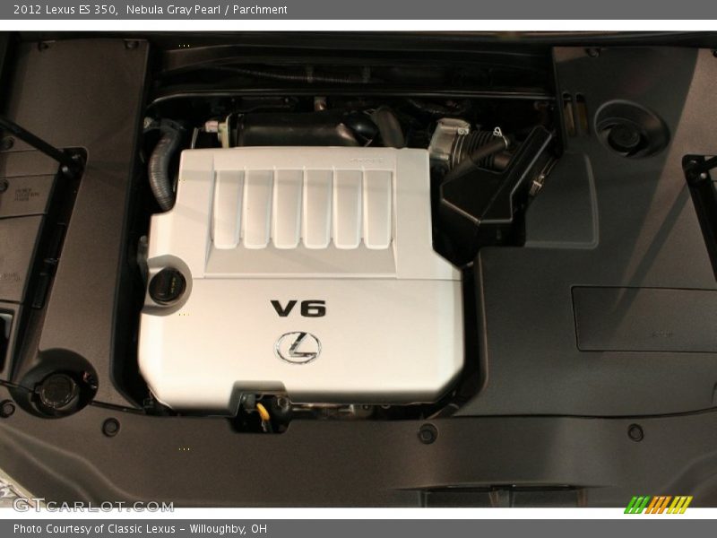 Nebula Gray Pearl / Parchment 2012 Lexus ES 350