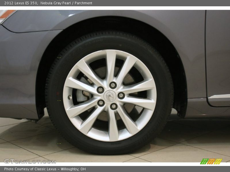 Nebula Gray Pearl / Parchment 2012 Lexus ES 350
