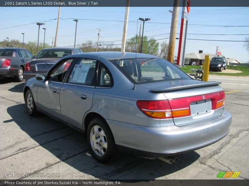 Blue Silver / Tan 2001 Saturn L Series L300 Sedan