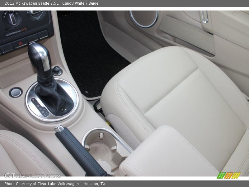 Candy White / Beige 2013 Volkswagen Beetle 2.5L