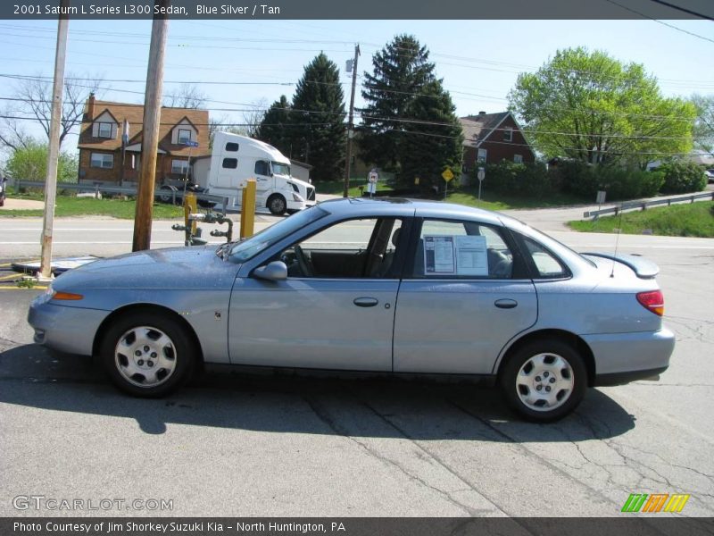 Blue Silver / Tan 2001 Saturn L Series L300 Sedan