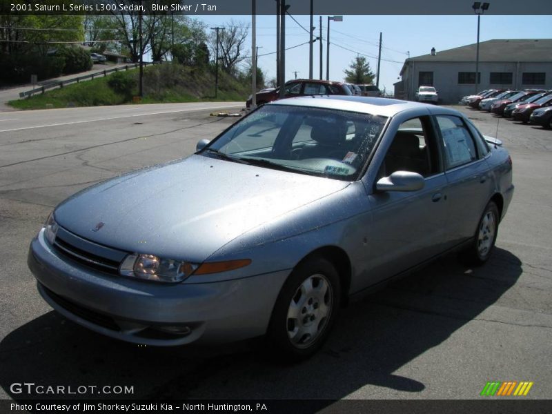 Blue Silver / Tan 2001 Saturn L Series L300 Sedan