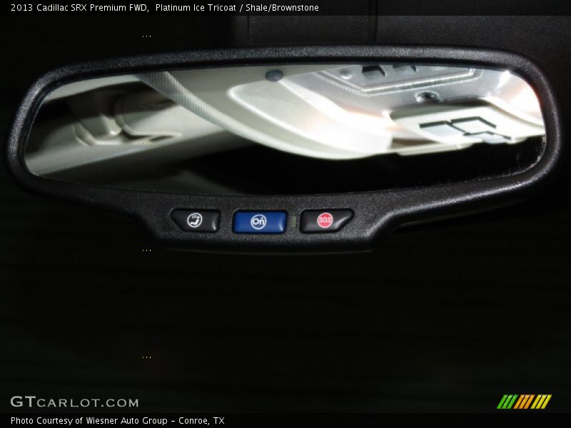 Platinum Ice Tricoat / Shale/Brownstone 2013 Cadillac SRX Premium FWD