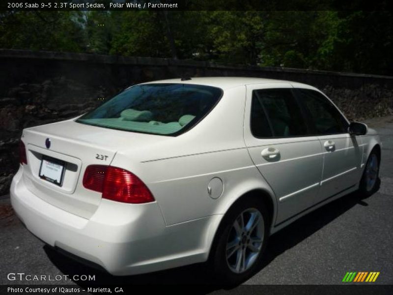 Polar White / Parchment 2006 Saab 9-5 2.3T Sport Sedan
