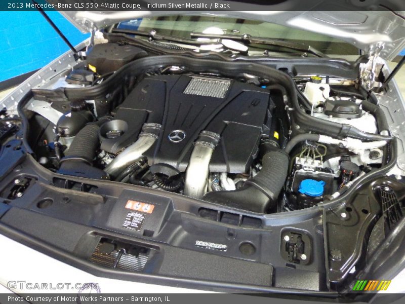  2013 CLS 550 4Matic Coupe Engine - 4.6 Liter Twin-Turbocharged DI DOHC 32-Valve VVT V8