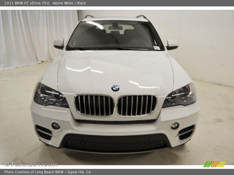 Alpine White / Black 2013 BMW X5 xDrive 35d