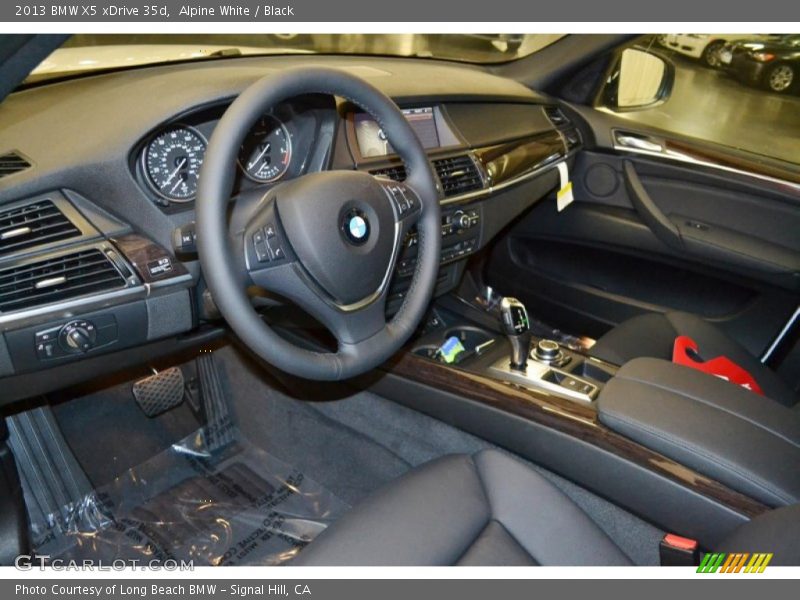 Alpine White / Black 2013 BMW X5 xDrive 35d