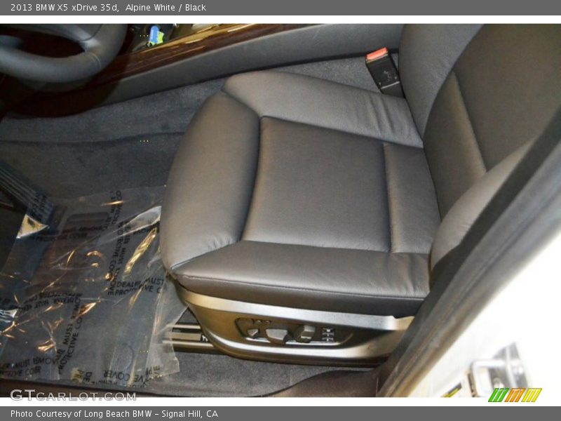 Alpine White / Black 2013 BMW X5 xDrive 35d