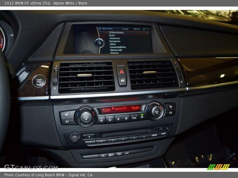 Alpine White / Black 2013 BMW X5 xDrive 35d