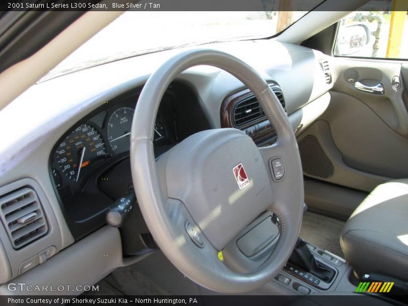 Blue Silver / Tan 2001 Saturn L Series L300 Sedan