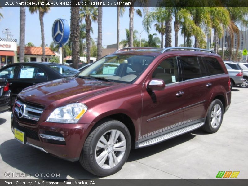 Front 3/4 View of 2010 GL 450 4Matic