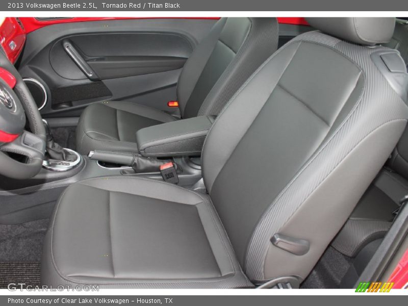 Tornado Red / Titan Black 2013 Volkswagen Beetle 2.5L