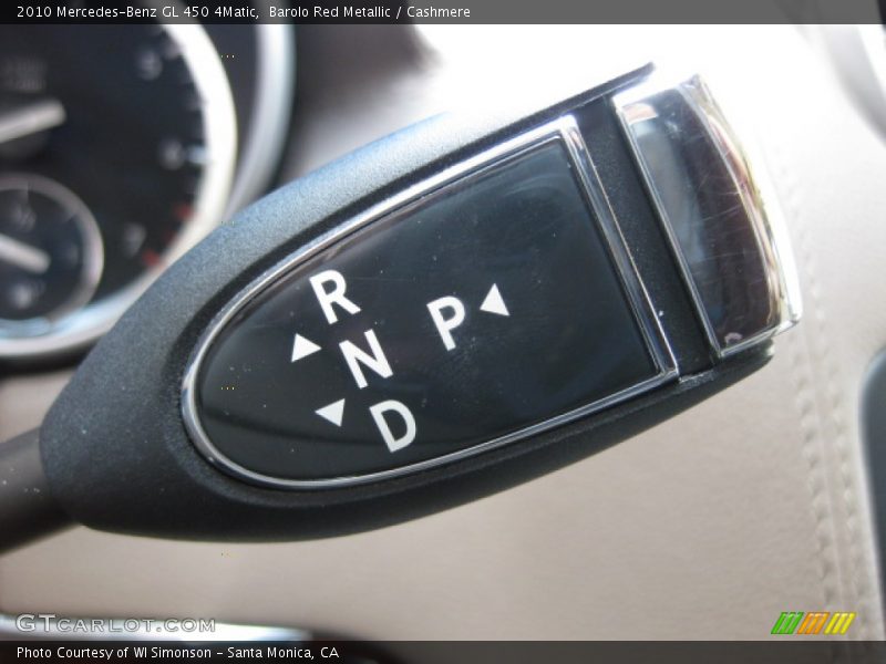  2010 GL 450 4Matic 7 Speed Automatic Shifter