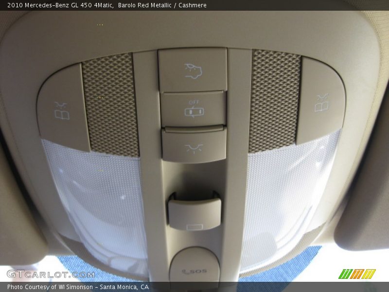 Barolo Red Metallic / Cashmere 2010 Mercedes-Benz GL 450 4Matic