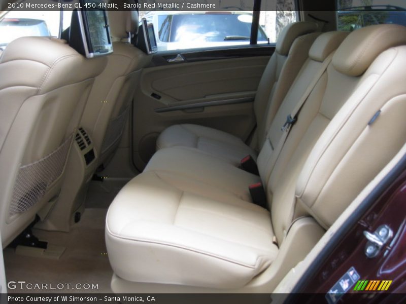 Barolo Red Metallic / Cashmere 2010 Mercedes-Benz GL 450 4Matic