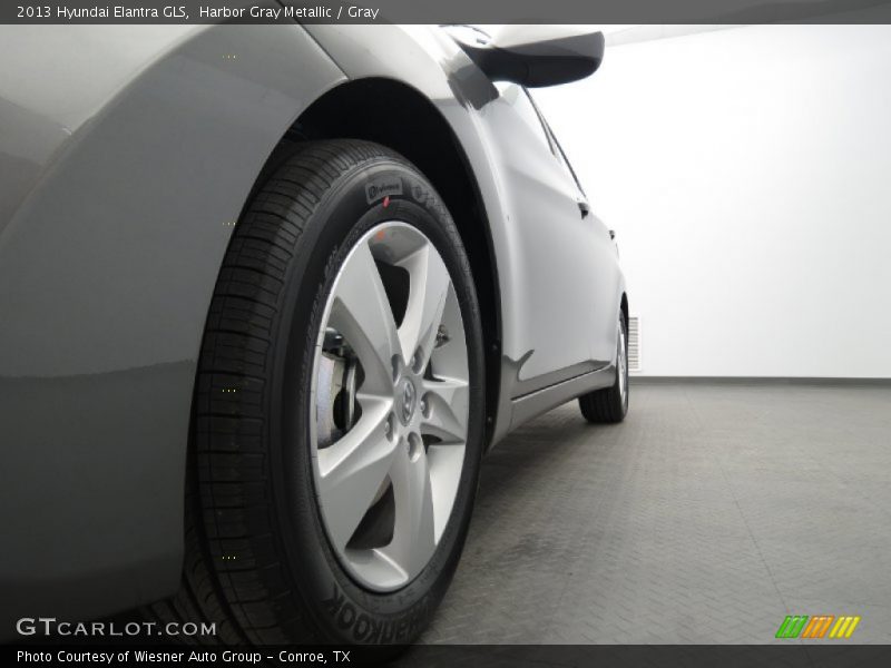 Harbor Gray Metallic / Gray 2013 Hyundai Elantra GLS