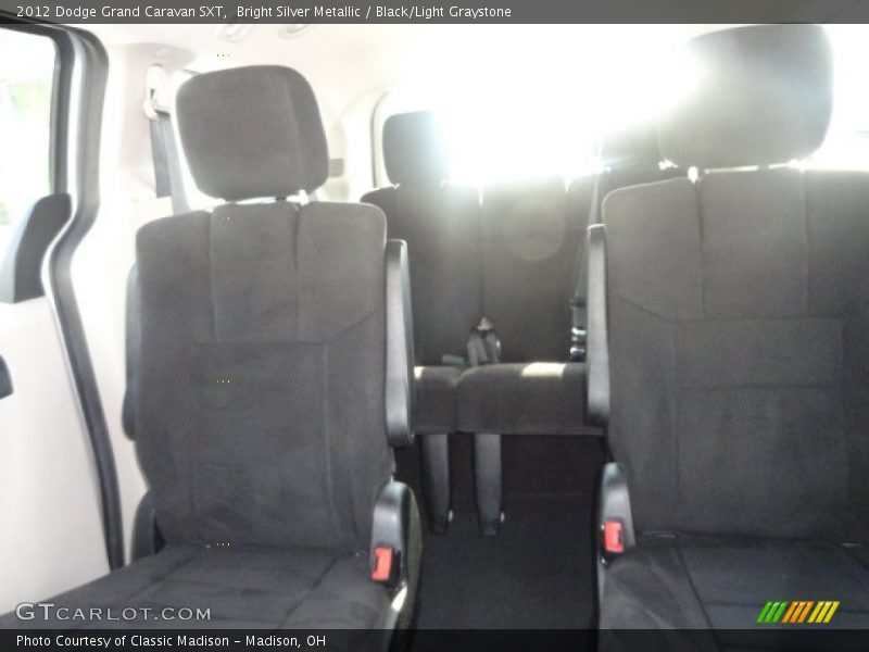 Bright Silver Metallic / Black/Light Graystone 2012 Dodge Grand Caravan SXT