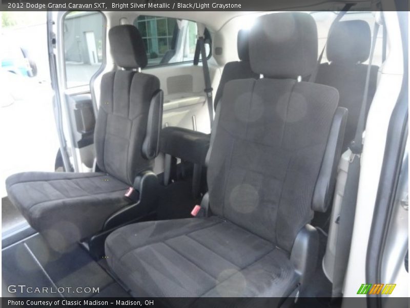 Bright Silver Metallic / Black/Light Graystone 2012 Dodge Grand Caravan SXT