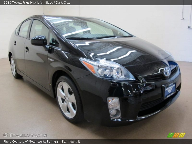 Black / Dark Gray 2010 Toyota Prius Hybrid V