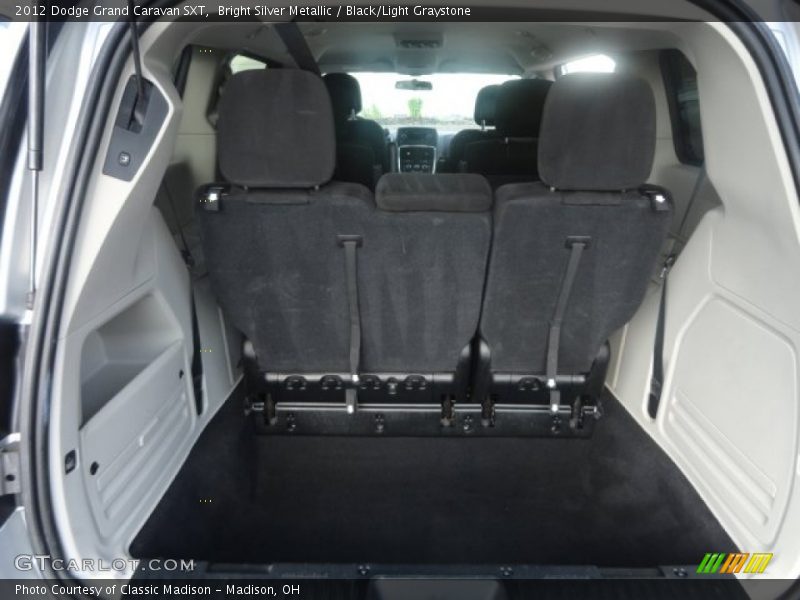 Bright Silver Metallic / Black/Light Graystone 2012 Dodge Grand Caravan SXT