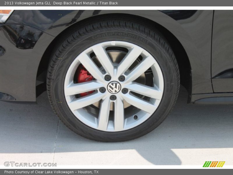 Deep Black Pearl Metallic / Titan Black 2013 Volkswagen Jetta GLI
