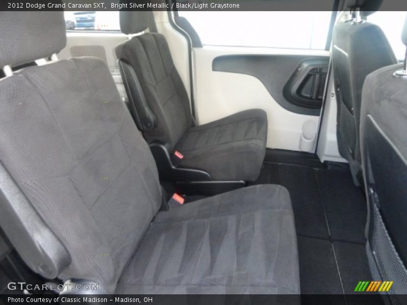 Bright Silver Metallic / Black/Light Graystone 2012 Dodge Grand Caravan SXT
