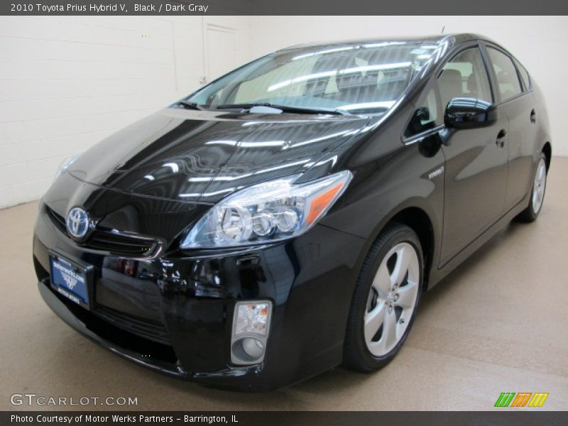 Black / Dark Gray 2010 Toyota Prius Hybrid V