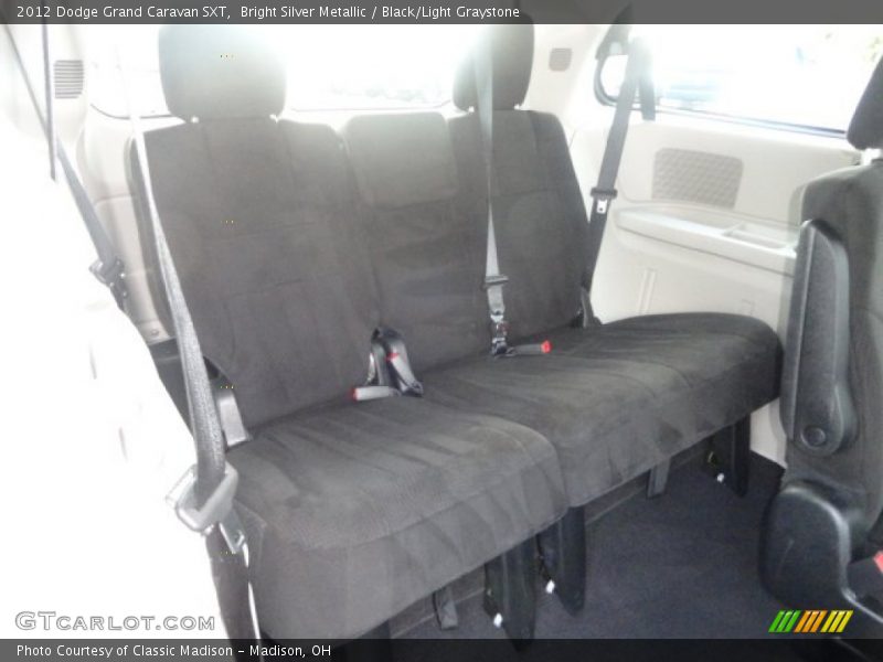 Bright Silver Metallic / Black/Light Graystone 2012 Dodge Grand Caravan SXT