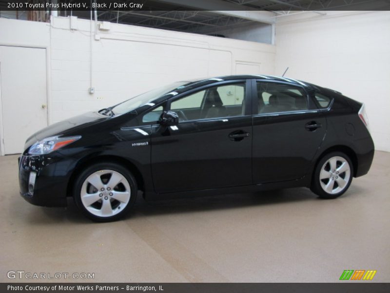 Black / Dark Gray 2010 Toyota Prius Hybrid V