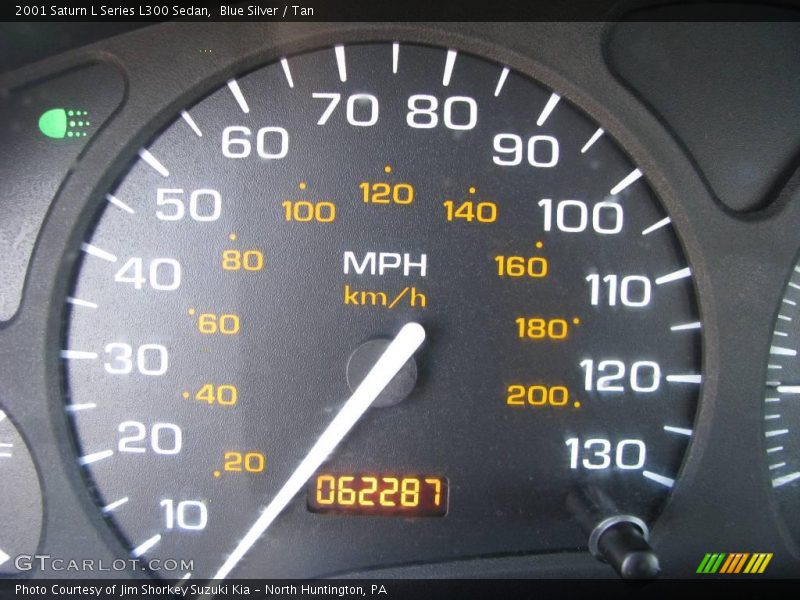 Blue Silver / Tan 2001 Saturn L Series L300 Sedan