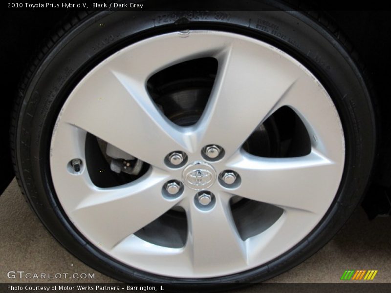 Black / Dark Gray 2010 Toyota Prius Hybrid V