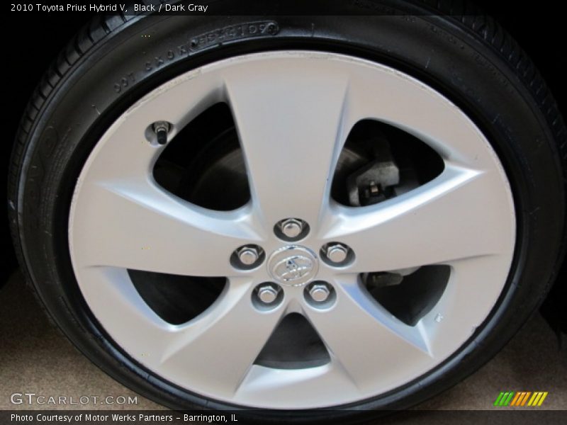 Black / Dark Gray 2010 Toyota Prius Hybrid V